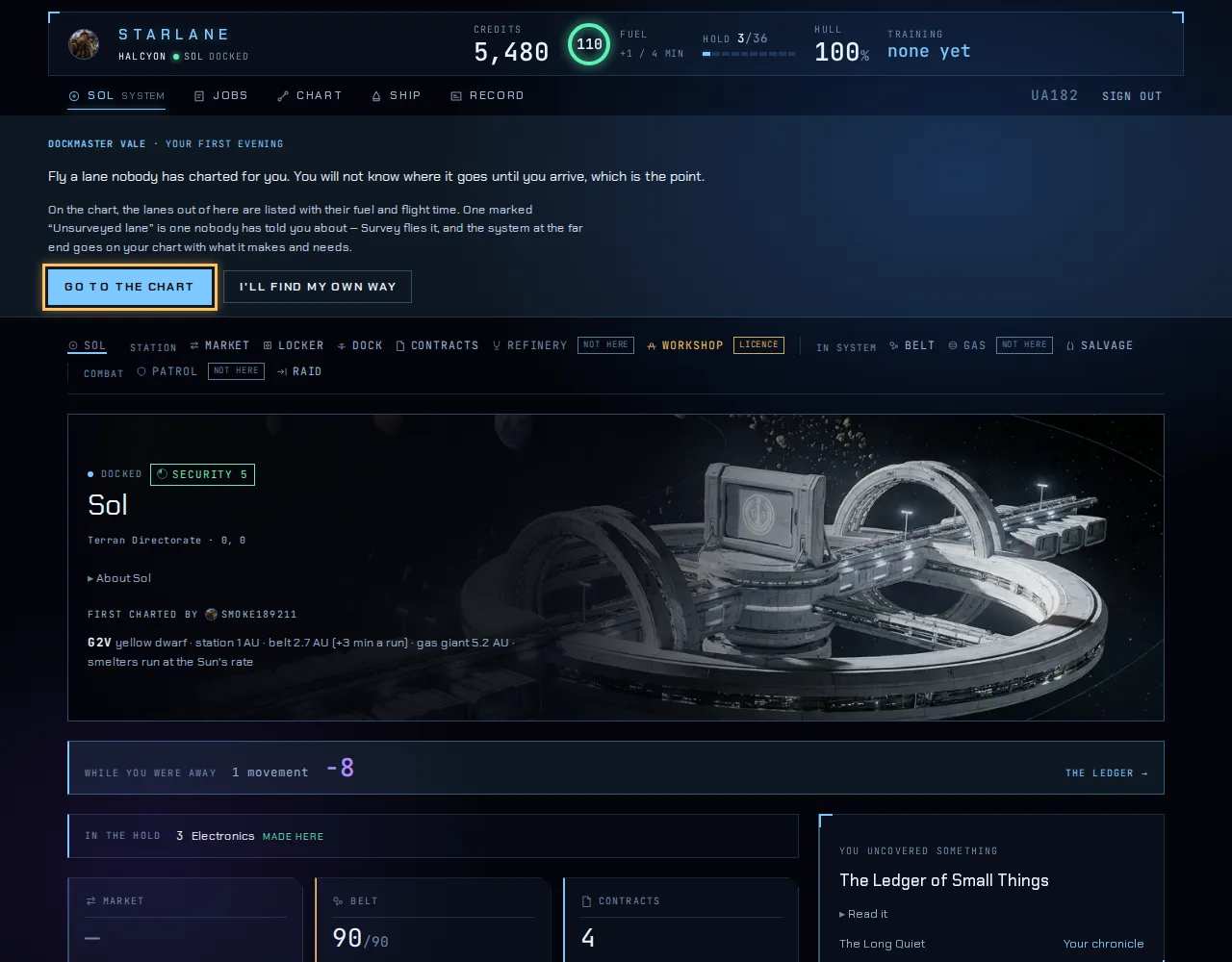 Starlane: a station